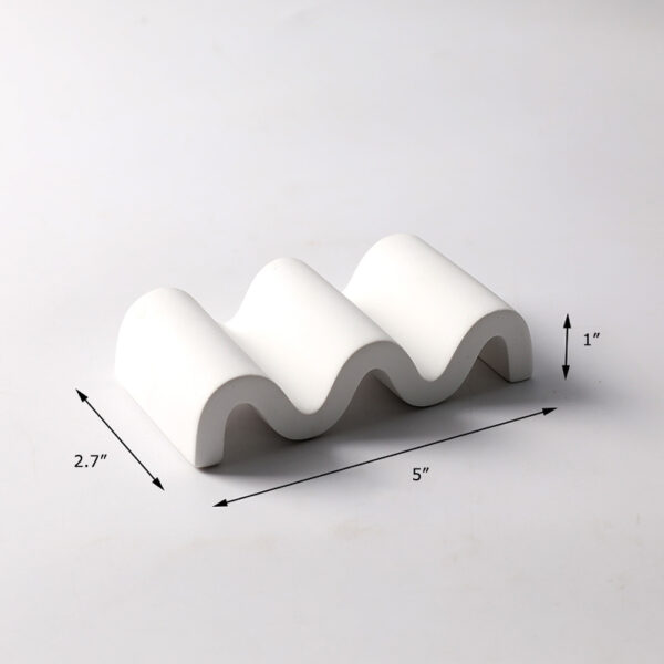 Elegant Wave Jewelry Display Stand