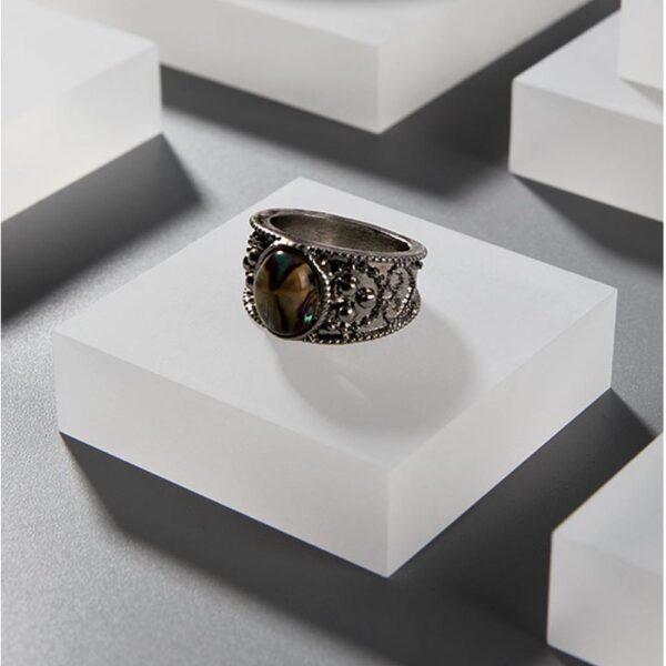 Minimalist Modern Frosted Acrylic Jewelry Display Set