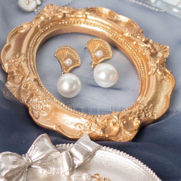 Vintage Baroque Frame Jewelry Display Stand