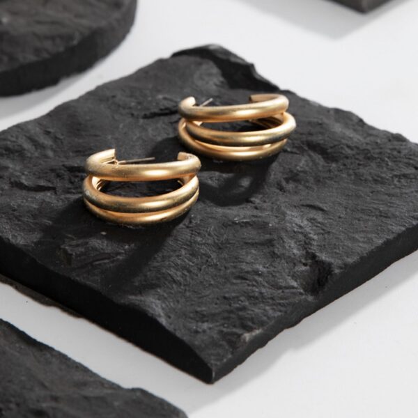 Raw Edge Plaster Jewelry Display Collection - Modern Display Series