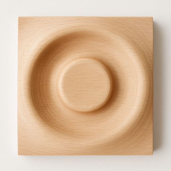 Wooden Bracelet Display Tray | Natural Wood Jewelry Organizer